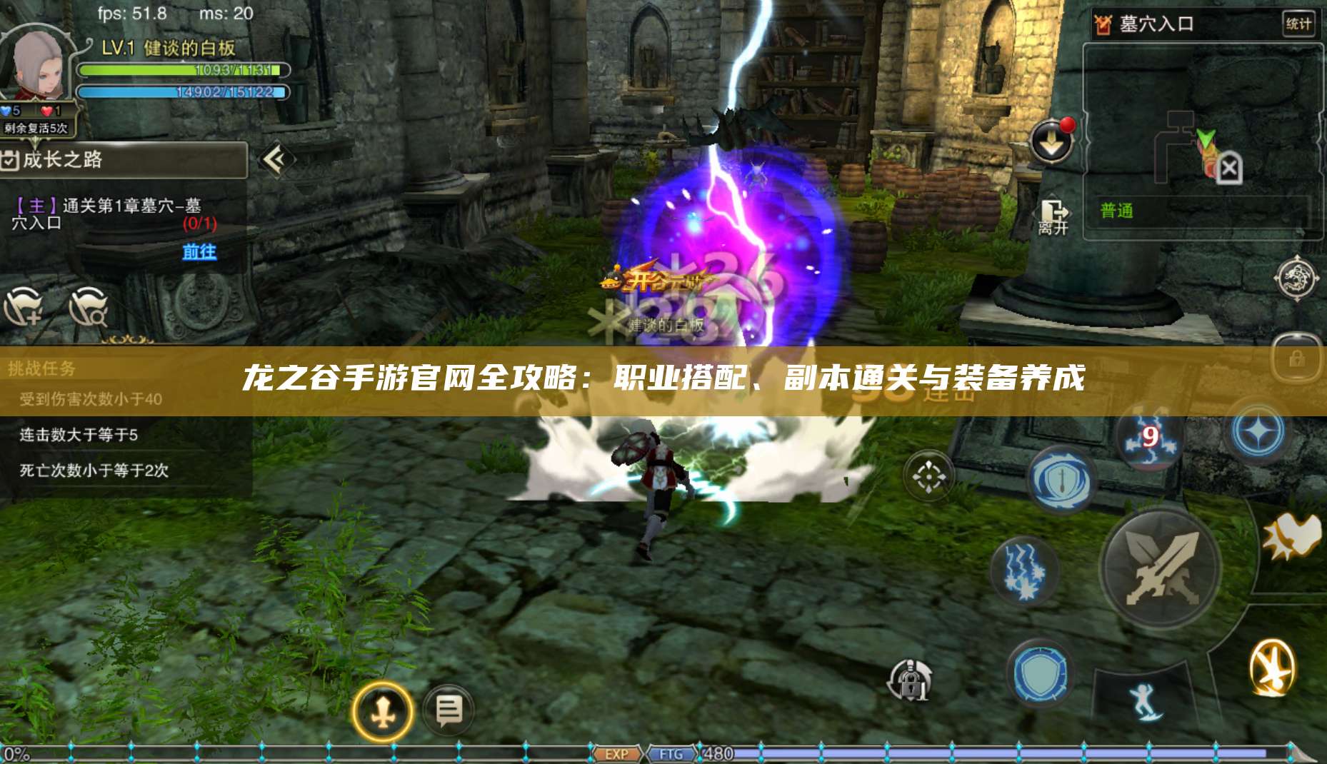 龙之谷手游官网全攻略：职业搭配、副本通关与装备养成